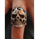 Skull Stainless steel ring size 21