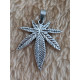 Leave Steel Pendant