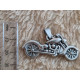 Motorcycle cruiser Steel Pendant
