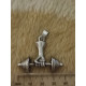 Fitness Body builder arm with weight steel pendant