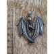 Winged Skull Stainless Steel pendant