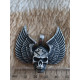 winged skull head Stainless Steel pendant